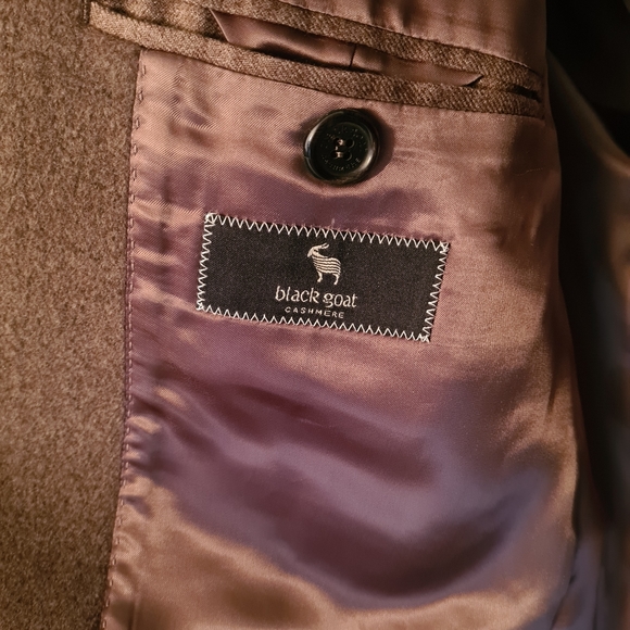 Black Goat Cashmere Blazer - Picture 4 of 8